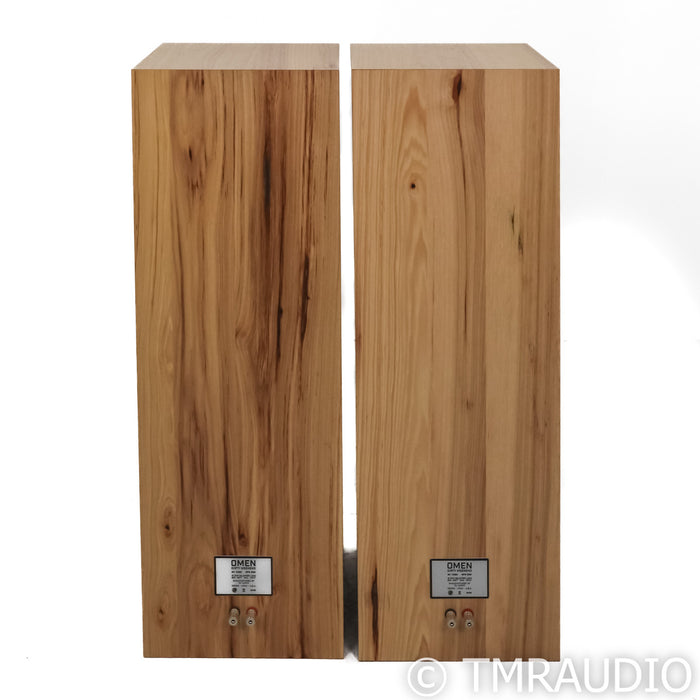 Zu Omen Dirty Weekend MkII Floorstanding Speakers; Hickory Pair; Jupiter Caps