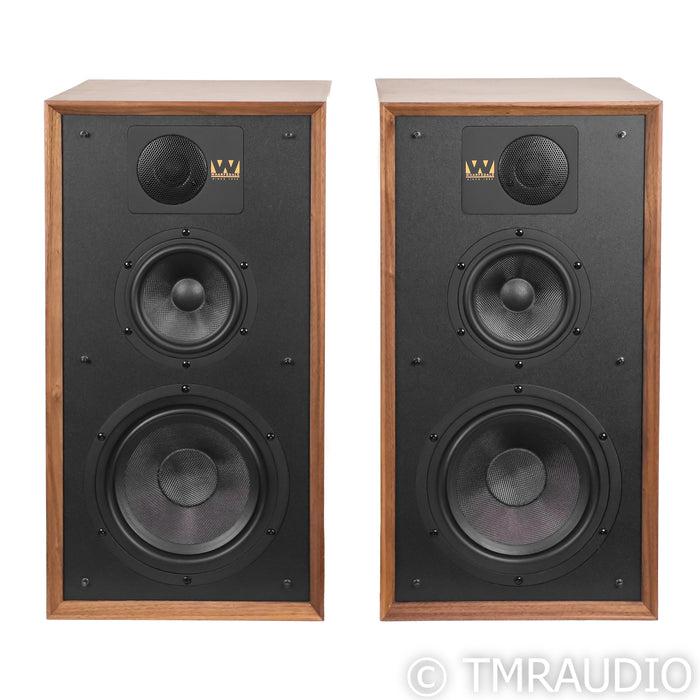 Wharfedale Linton 85th Anniversary Bookshelf Speakers; Walnut Pair