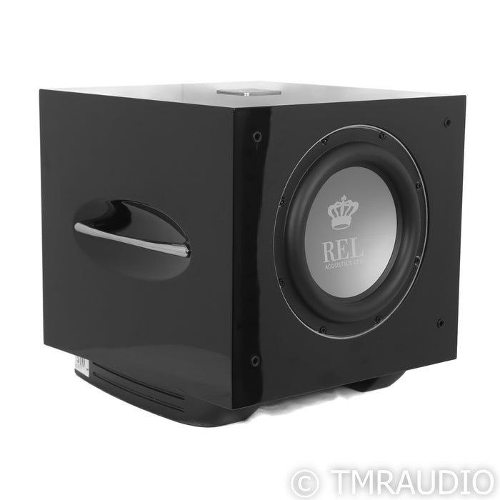 REL Acoustics S/510 10" Powered Subwoofer; Piano Black with Airship