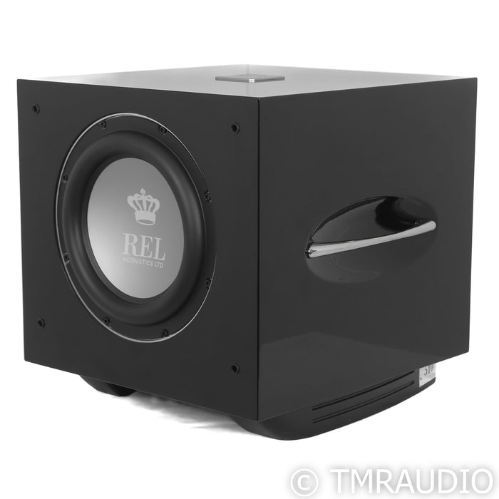 REL Acoustics S/510 10" Powered Subwoofer; Piano Black with Airship