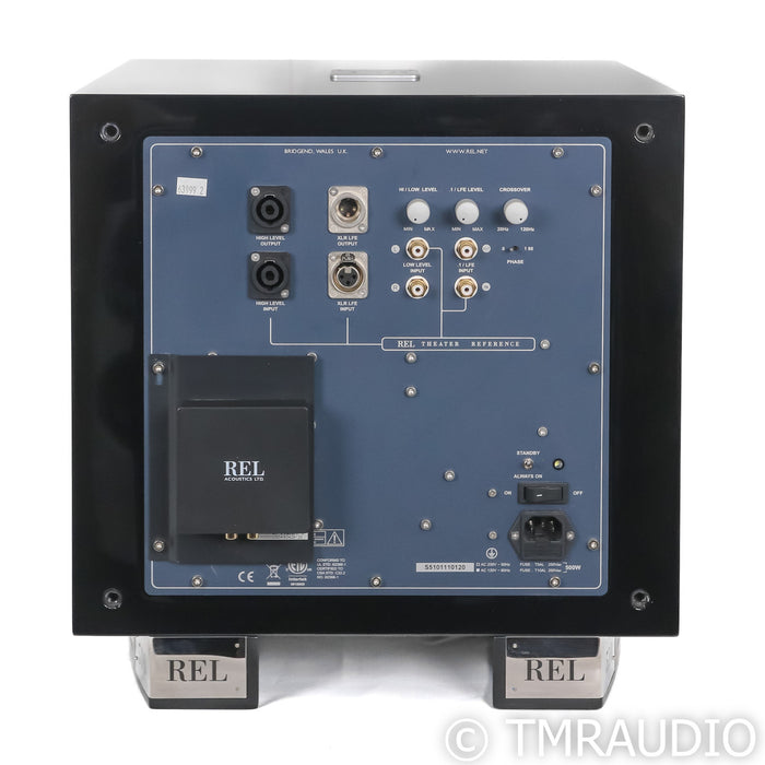 REL Acoustics S/510 10" Powered Subwoofer; Piano Black with Airship