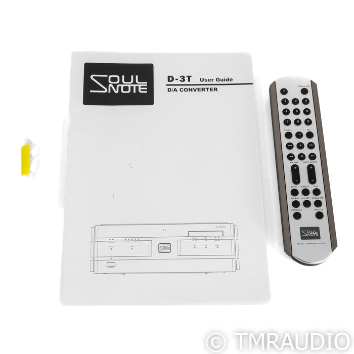 Soulnote D-3 DAC; X-3 Clock Generator