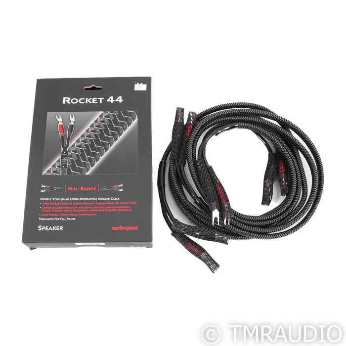 Audioquest Rocket 44 Speaker Cables; 8ft Pair