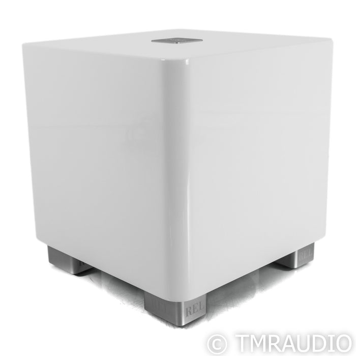 REL Acoustics T/5x 8" Powered Subwoofer; High Gloss White