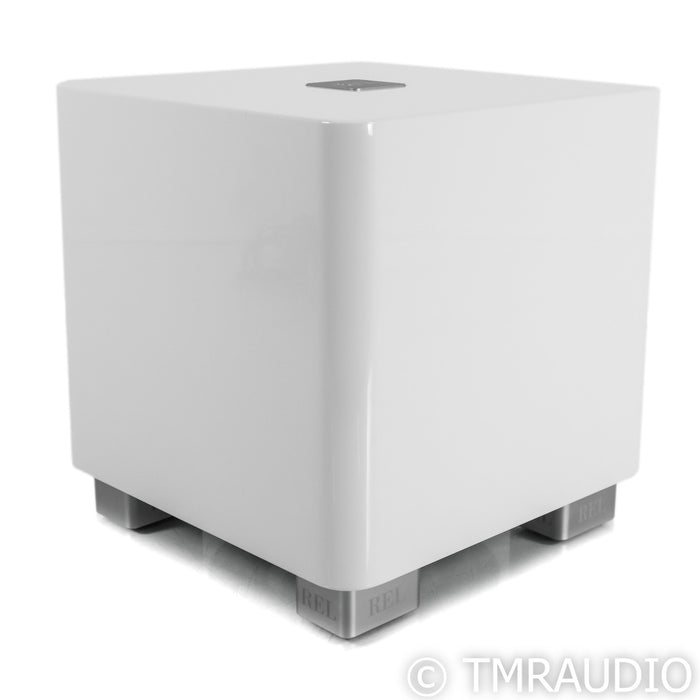 REL Acoustics T/5x 8" Powered Subwoofer; High Gloss White
