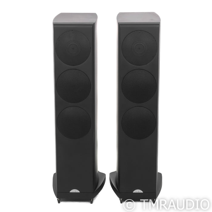 Naim Ovator S-400 Floorstanding Speakers; Black Zebrano Pair