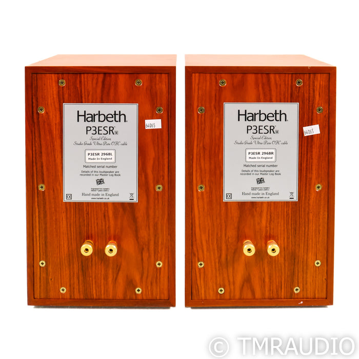 Harbeth P3ESR SE Bookshelf Speakers; Rosewood Pair; Special Edition