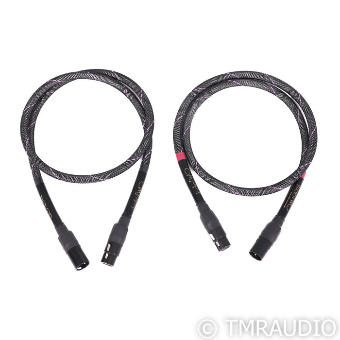 Audience Studio TWO XLR Cables; 1m Pair Balanced Interconnects