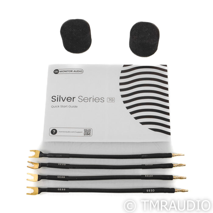 Monitor Audio Silver 50 7G Bookshelf Speakers; Walnut Pair