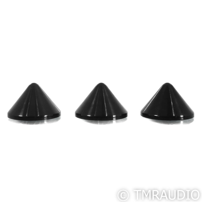 Black Diamond Racing Mk3 Pyramid Isolation Footers; Set of 3