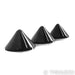 Black Diamond Racing Mk3 Pyramid Isolation Footers; Set of 3