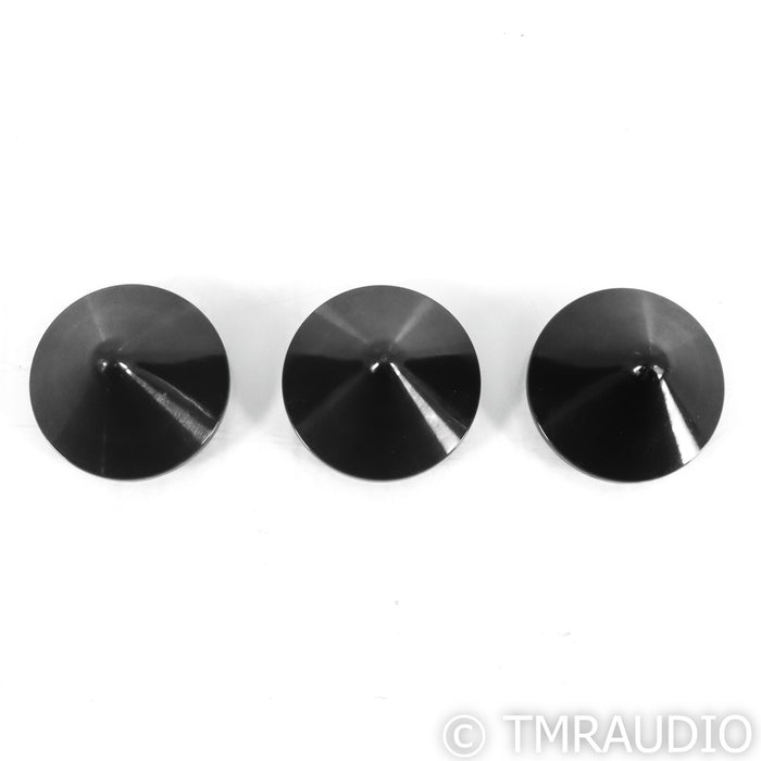 Black Diamond Racing Mk3 Pyramid Isolation Footers; Set of 3