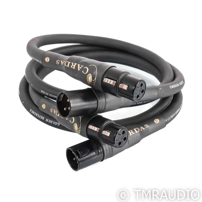 Cardas Audio Golden Reference XLR Cables; 1m Pair Balanced Interconnects