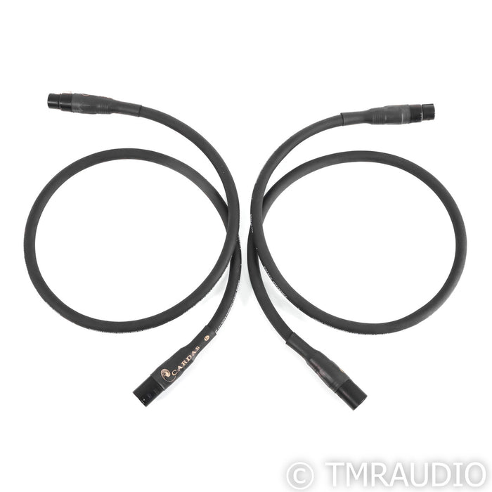 Cardas Audio Golden Reference XLR Cables; 1m Pair Balanced Interconnects