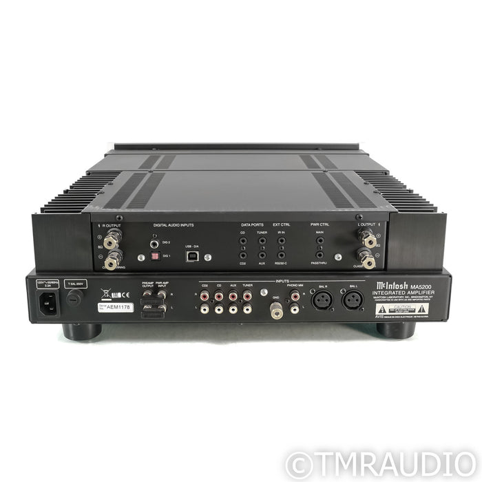 McIntosh MA5200 Stereo Integrated Amplifier; MM Phono