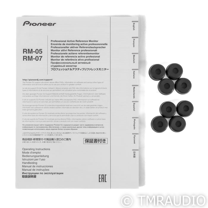 Pioneer RM-07 Powered Bookshelf Speakers; Black Pair