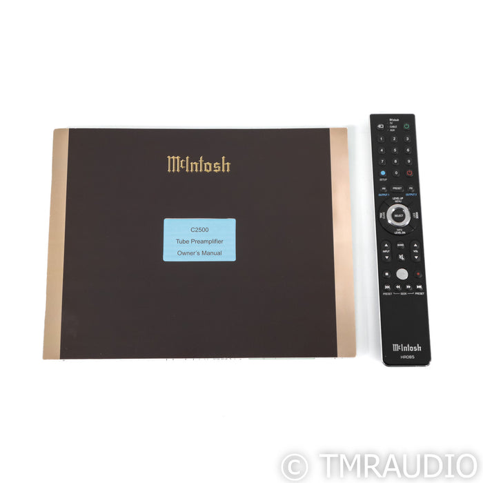 McIntosh C2500 Stereo Tube Preamplifier; MM & MC Phono