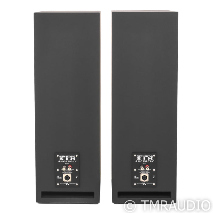 Zu DW6 Superfly Floorstanding Speakers; Dirty Weekend; Black Starlight Pair