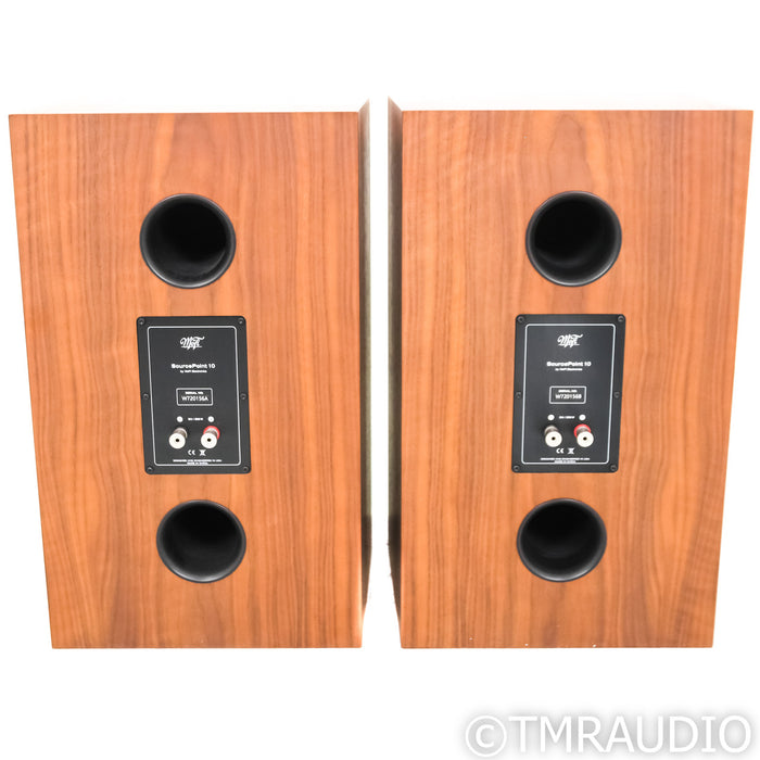 MoFi Electronics SourcePoint 10 Bookshelf Speakers; Walnut Pair