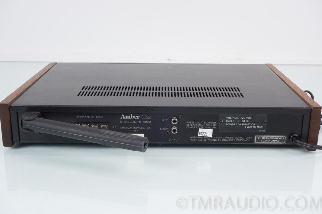 Amber Electronics Model 7 Vintage AM / FM Tuner