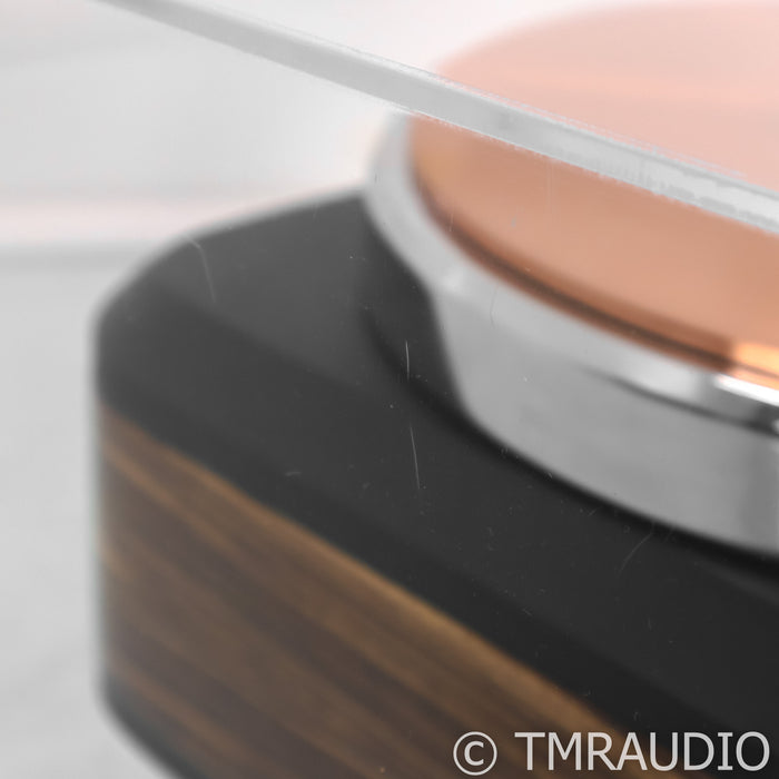 Torqueo T-34 Exclusive Compact Turntable; Zebrano;  Grado XC+