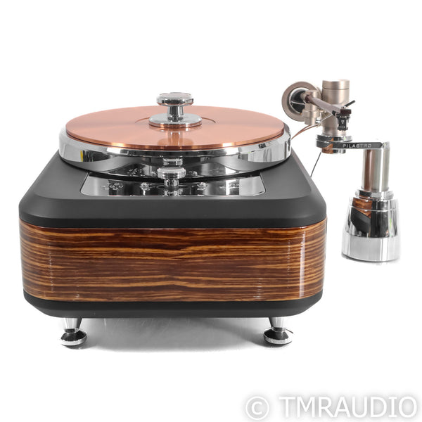 Torqueo T-34 Exclusive Compact Turntable; Zebrano; Grado XC+ — The