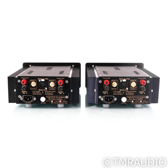 Monarchy Audio SM-70 Monoblock Power Amplifiers; Pair