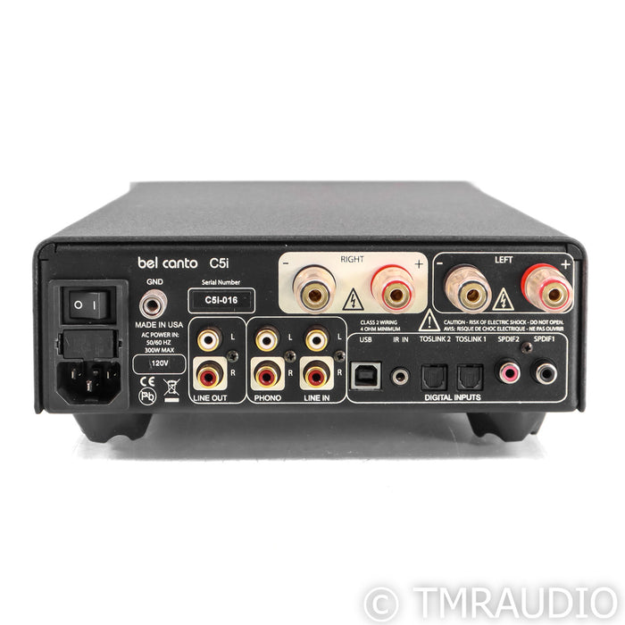 Bel Canto e.One C5i Stereo Integrated Amplifier & DAC; MM Phono