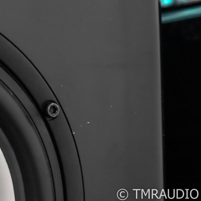 Genesis Maestro Powered Floorstanding Speakers; Black Pair (Missing Grills)