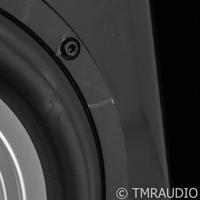 Genesis Maestro Powered Floorstanding Speakers; Black Pair (Missing Grills)