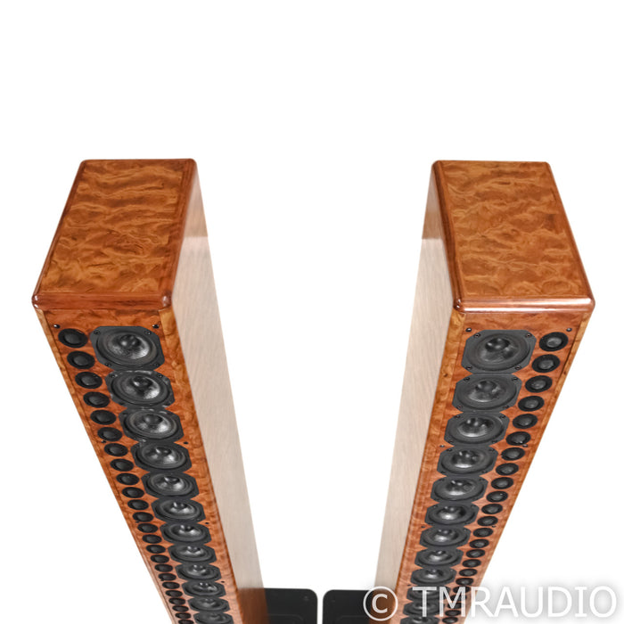 Nearfield Acoustics PipeDreams Model 21 Speakers; Bubinga Pair w/ Subs