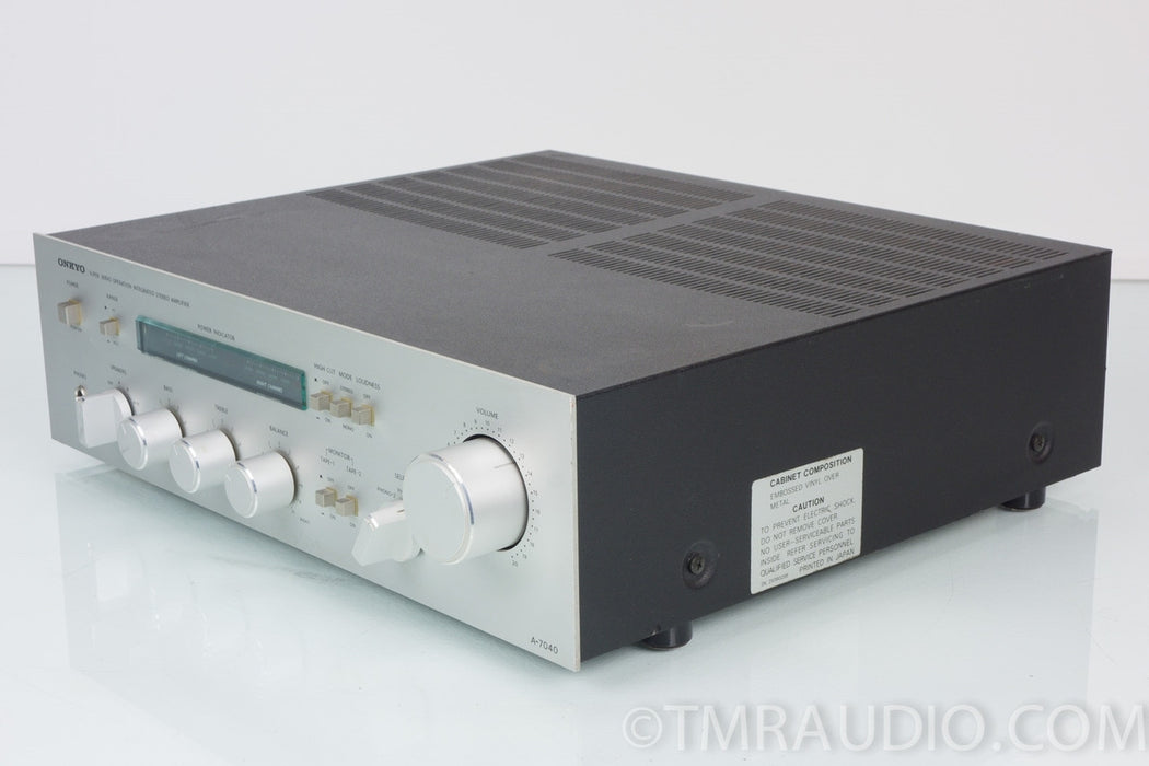 Onkyo A-7040 Vintage Integrated Stereo Amplifier