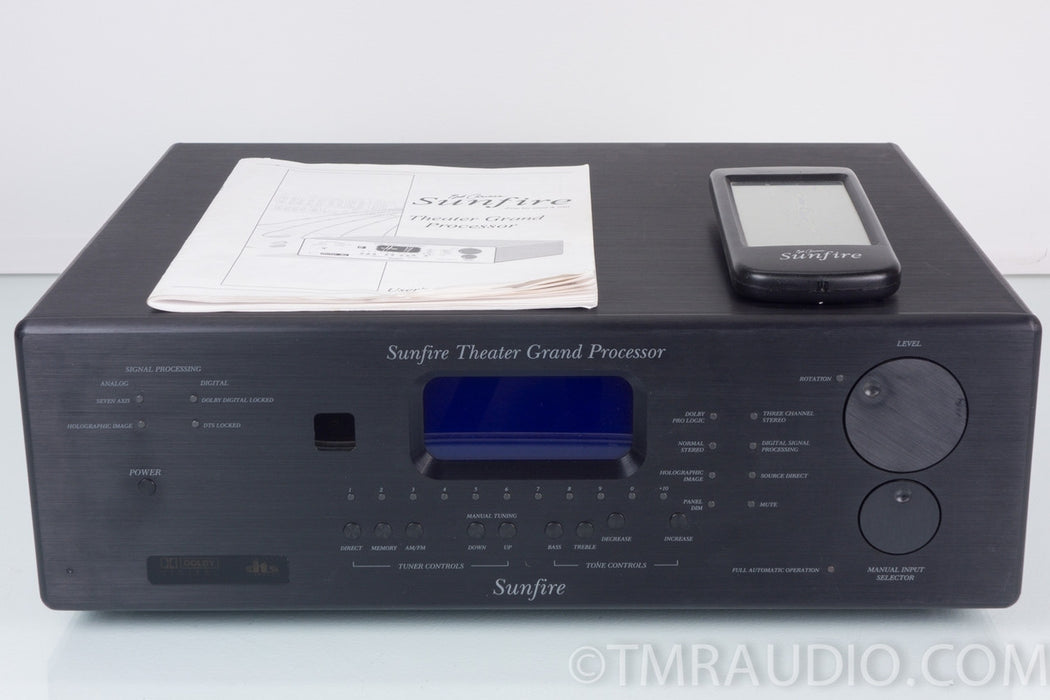 Sunfire Theatre Grand Processor Preamplifier / Processor in Factory Box