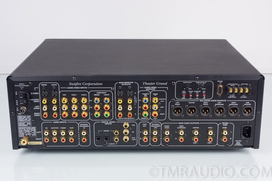 Sunfire Theatre Grand Processor Preamplifier / Processor in Factory Box