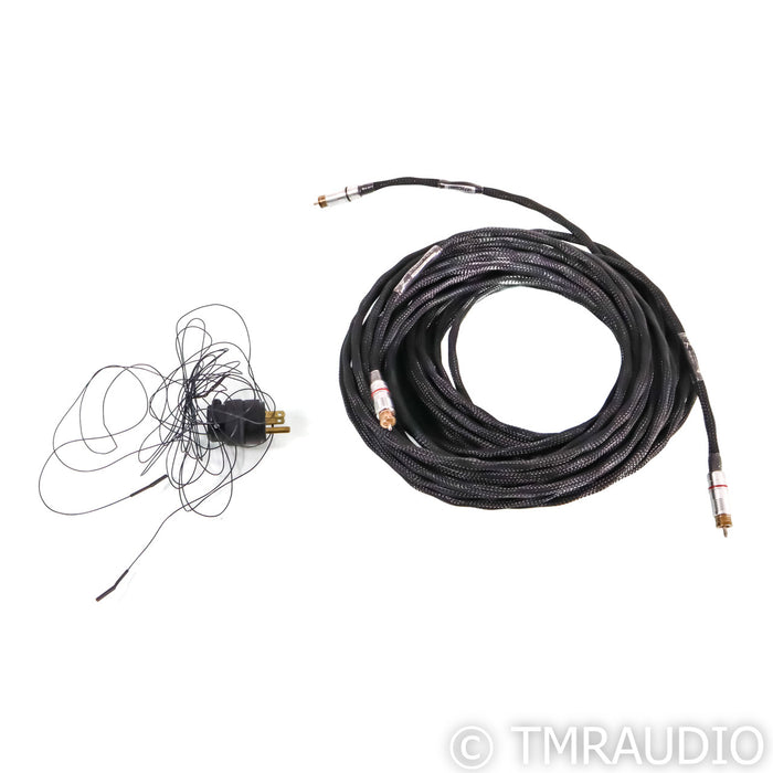 Synergistic Research Atmosphere UEF Level 2 RCA Cables; 9.5m Pair Interconnects