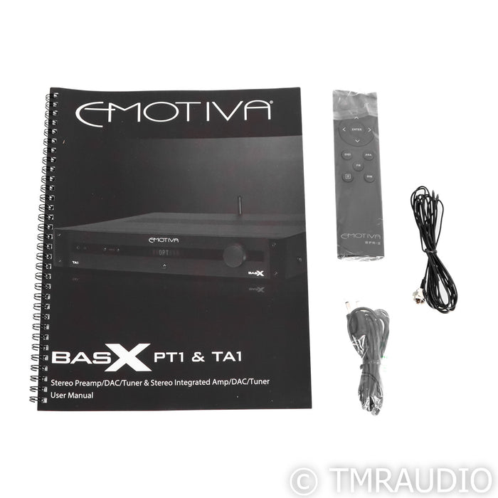 Emotiva BasX PT1 Stereo Preamplifier; MM & MC Phono