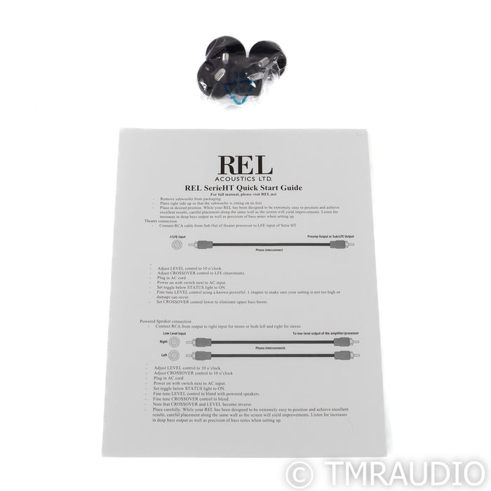 REL HT/1205 12" Powered Subwoofer; Black