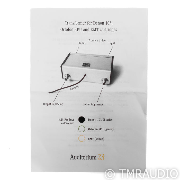 Auditorium A23 MC Step-Up Transformer