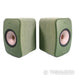 KEF LSX Wireless Streaming Bookshelf Speakers; Green Pair