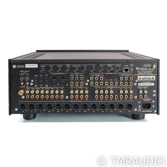 McIntosh MX122 11.2 Channel Home Theater Processor; MM Phono