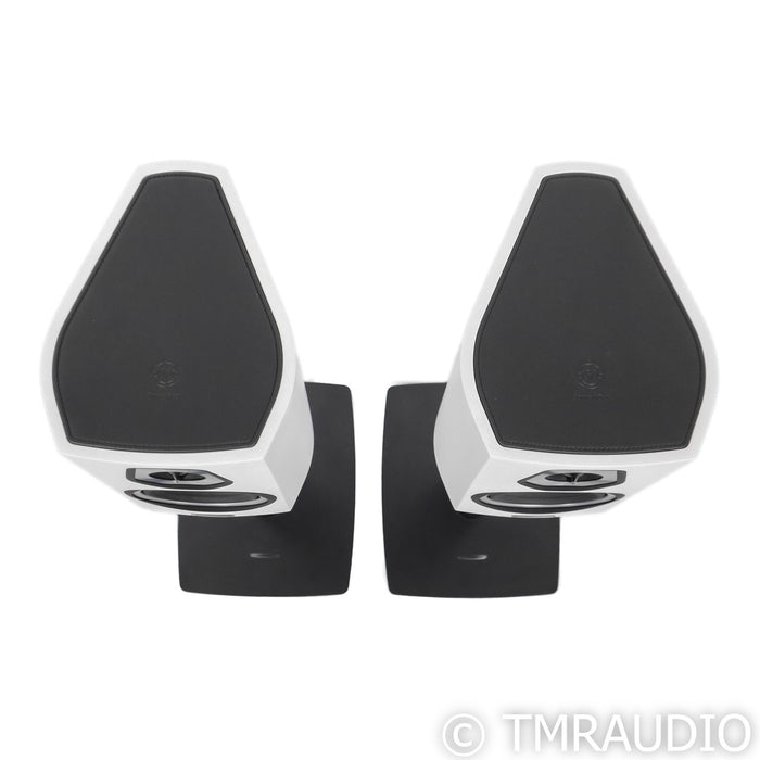 Sonus Faber Sonetto I Bookshelf Speakers; White Pair with Stands