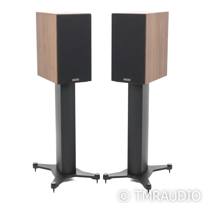 Dynaudio Heritage Special Bookshelf Speakers; Walnut Pair with Stands