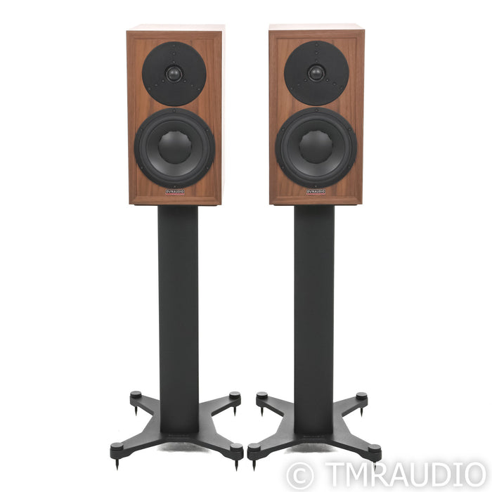 Dynaudio Heritage Special Bookshelf Speakers; Walnut Pair with Stands