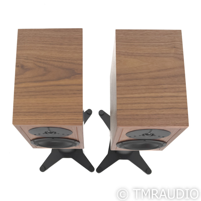 Dynaudio Heritage Special Bookshelf Speakers; Walnut Pair with Stands