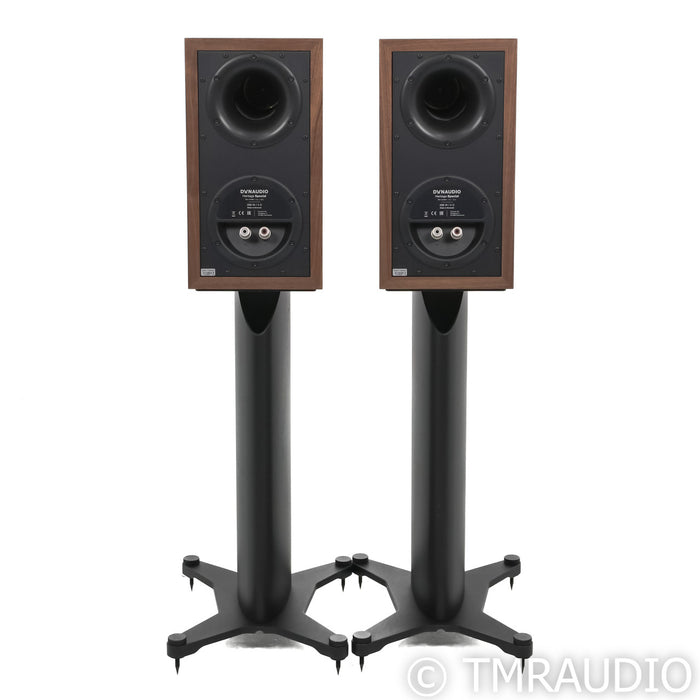 Dynaudio Heritage Special Bookshelf Speakers; Walnut Pair with Stands