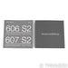 B&W 607 S2 Anniversary Edition Bookshelf Speakers; Oak Pair