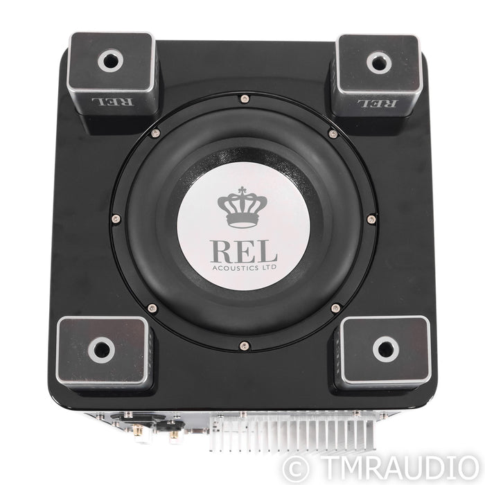 REL Acoustics T/5x 8" Powered Subwoofer; High Gloss Black
