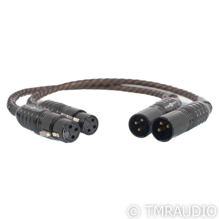 WireWorld Eclipse 8 XLR Cables; 0.5m Pair Balanced Interconnects