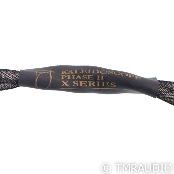 Synergistic Research Kaleidoscope Phase II X1 RCA cables; 1m Pair Interconnects