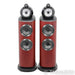 B&W 803 D4 Floorstanding Speakers; Rosenut Pair